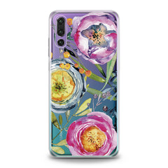 Lex Altern Colorful Tea Rose Huawei Honor Case