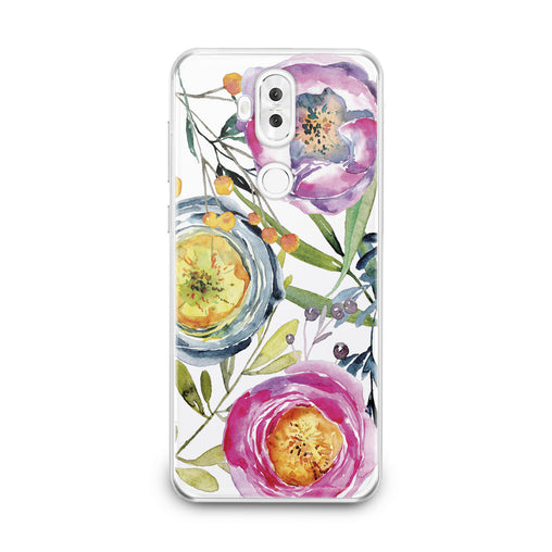 Lex Altern Colorful Tea Rose Asus Zenfone Case
