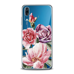 Lex Altern TPU Silicone Huawei Honor Case Colorful Floral Bouquet