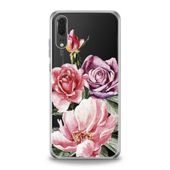 Lex Altern TPU Silicone Huawei Honor Case Colorful Floral Bouquet