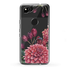 Lex Altern TPU Silicone Google Pixel Case Beautiful Сhrysanthemum