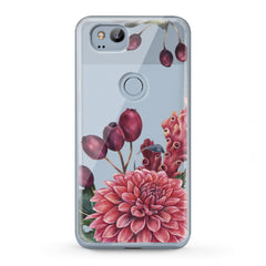 Lex Altern TPU Silicone Google Pixel Case Beautiful Сhrysanthemum