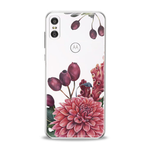 Lex Altern Beautiful Сhrysanthemum Motorola Case