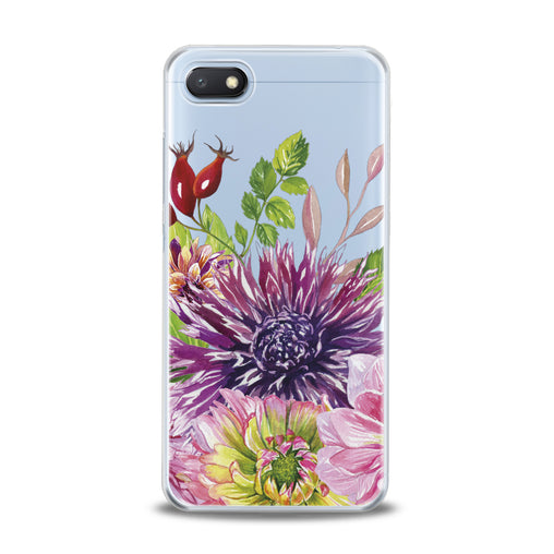 Lex Altern Purple Сhrysanthemum Xiaomi Redmi Mi Case