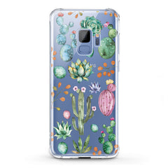 Lex Altern TPU Silicone Samsung Galaxy Case Green Cactuses