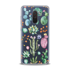 Lex Altern TPU Silicone Xiaomi Redmi Mi Case Green Cactuses