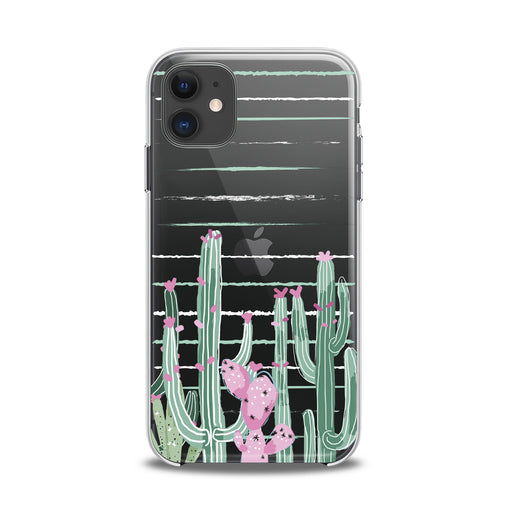 Lex Altern TPU Silicone iPhone Case Cactus Blossom