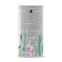 Lex Altern TPU Silicone Sony Xperia Case Cactus Blossom