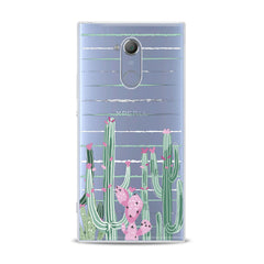 Lex Altern TPU Silicone Sony Xperia Case Cactus Blossom