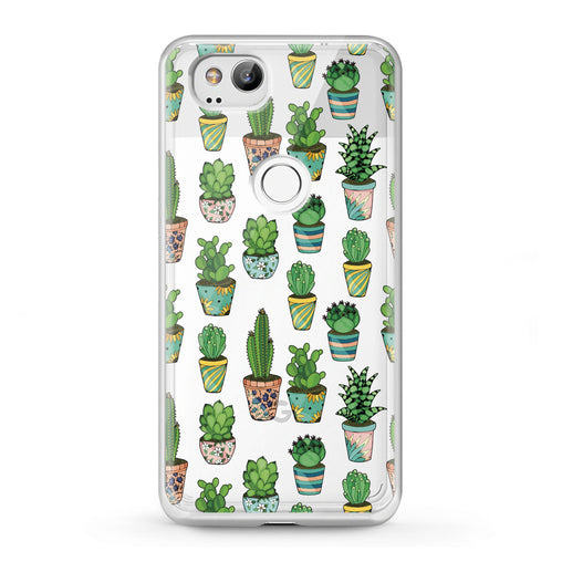 Lex Altern Google Pixel Case Decorative Cactuses