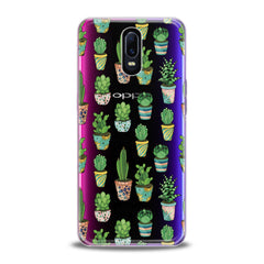 Lex Altern TPU Silicone Oppo Case Decorative Cactuses