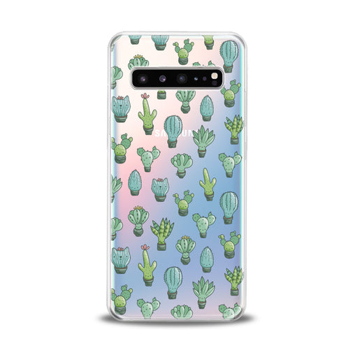 Lex Altern Cute Cactus Patern Samsung Galaxy Case