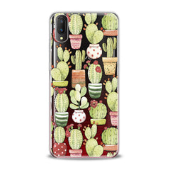 Lex Altern TPU Silicone VIVO Case Funny Cactus Theme