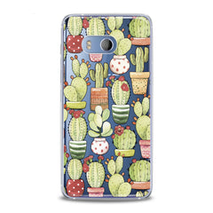 Lex Altern TPU Silicone HTC Case Funny Cactus Theme