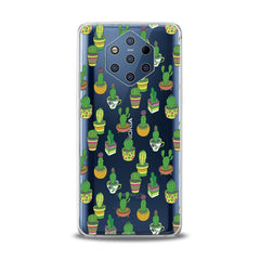 Lex Altern TPU Silicone Nokia Case Cute Green Cactuses