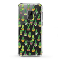 Lex Altern TPU Silicone Samsung Galaxy Case Cute Green Cactuses