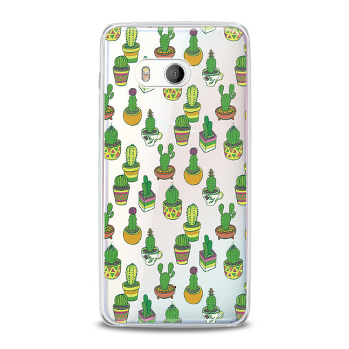 Lex Altern Cute Green Cactuses HTC Case