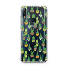 Lex Altern TPU Silicone Asus Zenfone Case Cute Green Cactuses