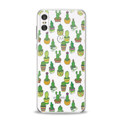 Lex Altern Cute Green Cactuses Motorola Case