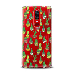 Lex Altern TPU Silicone OnePlus Case Cute Green Cactuses