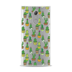 Lex Altern Cute Green Cactuses Sony Xperia Case