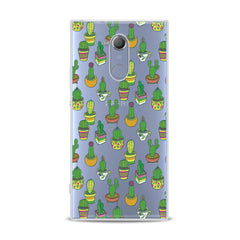 Lex Altern TPU Silicone Sony Xperia Case Cute Green Cactuses