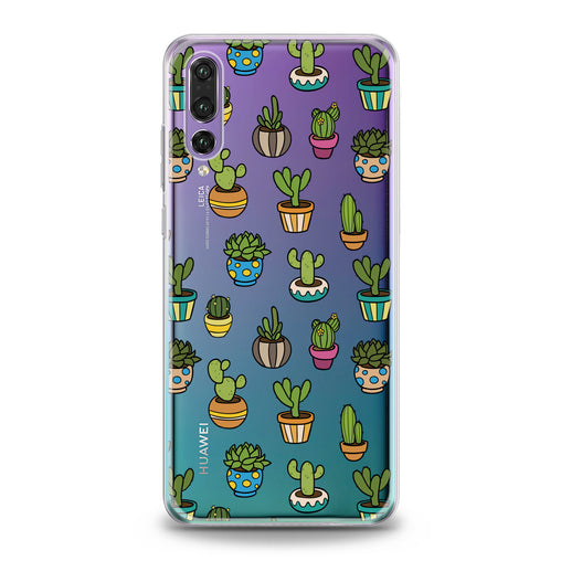 Lex Altern Painted Cactuses Huawei Honor Case