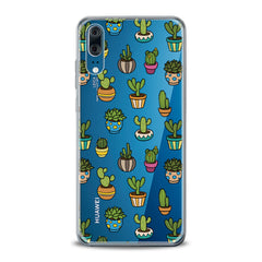 Lex Altern TPU Silicone Huawei Honor Case Painted Cactuses