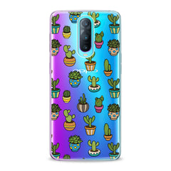 Lex Altern Painted Cactuses Oppo Case