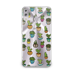 Lex Altern TPU Silicone Asus Zenfone Case Painted Cactuses