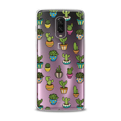 Lex Altern TPU Silicone OnePlus Case Painted Cactuses