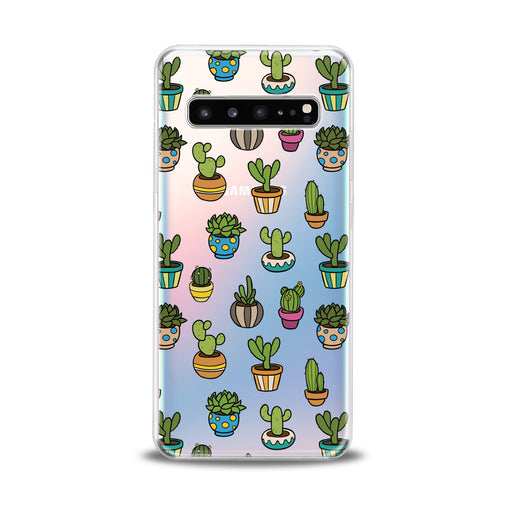 Lex Altern Painted Cactuses Samsung Galaxy Case
