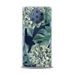 Lex Altern TPU Silicone Nokia Case Green Leaves Bloom