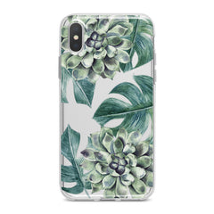 Lex Altern Green Leaves Bloom Phone Case for your iPhone & Android phone.