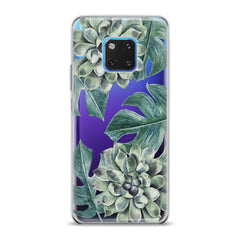 Lex Altern TPU Silicone Huawei Honor Case Green Leaves Bloom