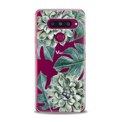 Lex Altern TPU Silicone Phone Case Green Leaves Bloom