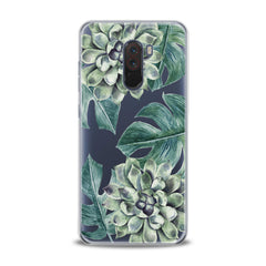 Lex Altern TPU Silicone Xiaomi Redmi Mi Case Green Leaves Bloom