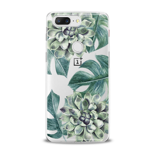 Lex Altern Green Leaves Bloom OnePlus Case