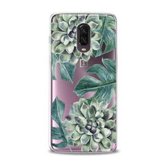 Lex Altern TPU Silicone Phone Case Green Leaves Bloom