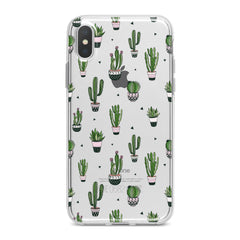 Lex Altern Simple Green Cactus Phone Case for your iPhone & Android phone.