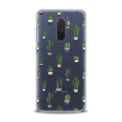 Lex Altern TPU Silicone Xiaomi Redmi Mi Case Simple Green Cactus