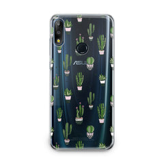 Lex Altern TPU Silicone Asus Zenfone Case Simple Green Cactus