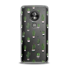 Lex Altern TPU Silicone Phone Case Simple Green Cactus