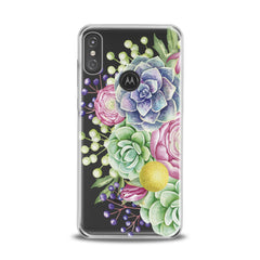 Lex Altern TPU Silicone Motorola Case Colorful Flowers