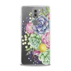 Lex Altern TPU Silicone Phone Case Colorful Flowers