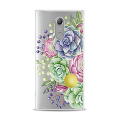 Lex Altern TPU Silicone Sony Xperia Case Colorful Flowers