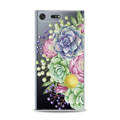 Lex Altern Colorful Flowers Sony Xperia Case