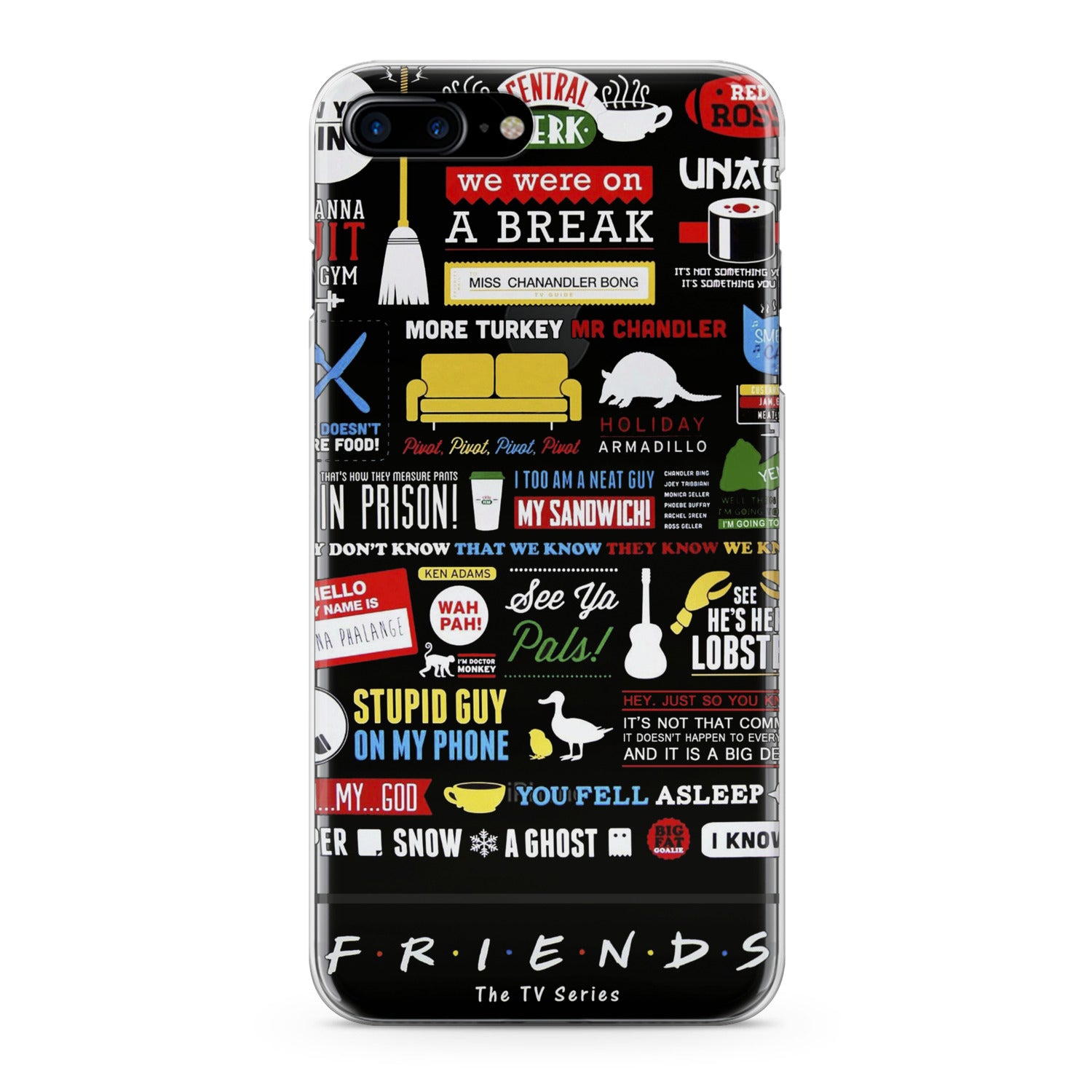 Lex Altern Friends Quotes Phone Case for your iPhone & Android phone.
