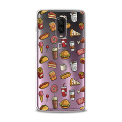 Lex Altern TPU Silicone OnePlus Case Tasty Food Pattern