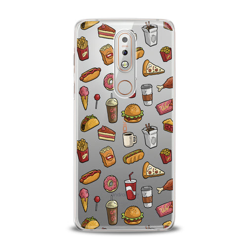 Lex Altern Tasty Food Pattern Nokia Case